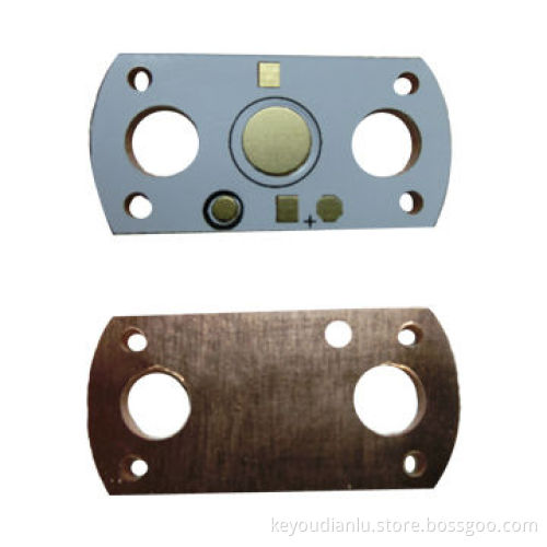 OSP copper PCB with thermal electronic separation, 32mmx16mm